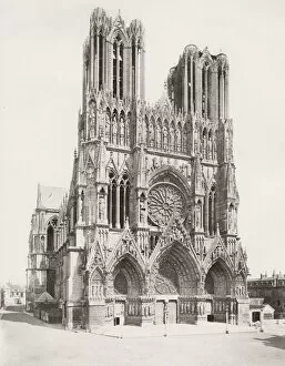 Reims Collection: Reims cathedral, France