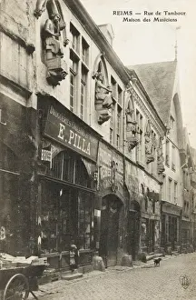 Reims, France - Rue de Tambour