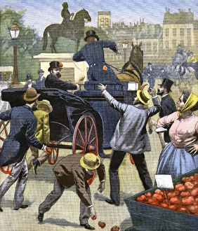Dreyfus Collection: Reinach Attacked / 1900