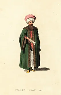 Regency Era Prints: Reis Effendi, head clerk to the Ottoman Empire