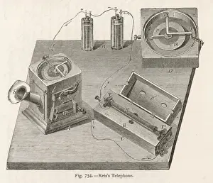 Wires Prints: The Reis Telephone system