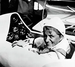 Hannah Prints: Reitsch, Hannah, test pilot in sailplane, 19 May 37