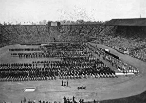 Images Dated 14th July 2011: Release of pigeons, Olympic opening ceremony, 1948