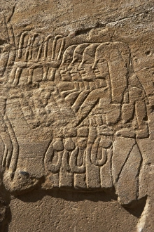 Images Dated 26th November 2003: Relief depicting a group of women