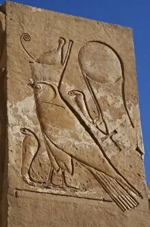Ansata Gallery: Relief with an inscription in hieroglyphics. Deir el-Bahari