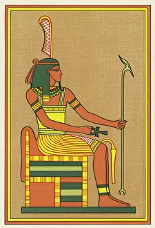 Egyptian Art Collection: Religion / Egypt / Shu