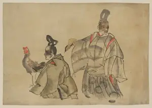 Rooster Prints: Religious ceremony with rooster