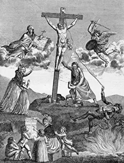 Images Dated 2nd August 2018: Religious differences, Atheism and Christianity