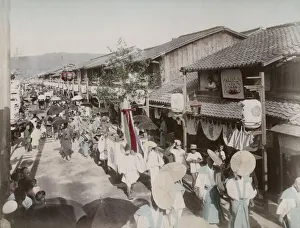 Religious procession, Japan