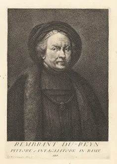 Draughtsman Prints: Rembrandt, Dutch Golden Age painter, 1606-1669