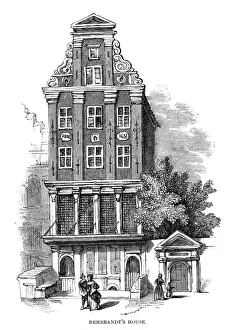 Rembrandt Prints: Rembrandts House