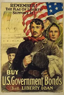 Remember! The flag of liberty - support it! Buy US governmen