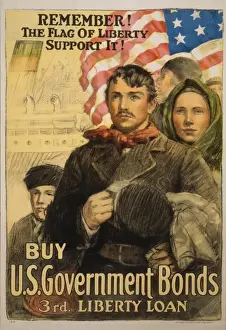 Remember! The flag of liberty - Support it! Buy US governmen