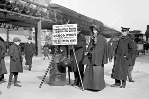 Collecting Prints: Remember the poor : a Salvation Army Christmas box