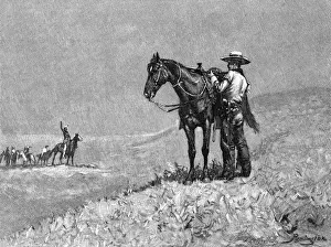 Cowboys Prints: Remington / Cattleman / 1888