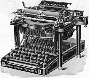 Keys Prints: Remington Standard Typewriter No. 7