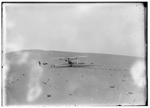 Apparently Gallery: The remodeled 1905 Wright machine, altered to allow the oper