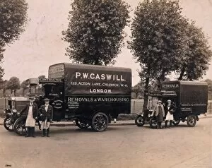 Acton Collection: Removal Men and their vans