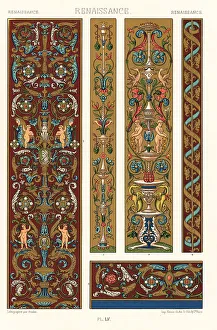 Racinet Prints: Renaissance art: miniatures from manuscripts, 16th century