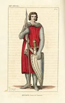 Renaud Collection: Renaud or Bernard, Count of Tonnerre, 12th century