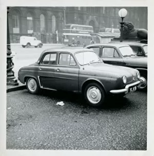 Parking Gallery: Renault Dauphine parked outside St Georges Hall, Liverpool