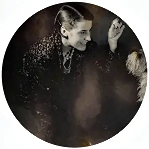 Sealyham Prints: Rene Fraser at Sealyham in 1933