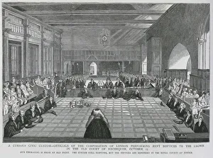 Exchequer Prints: Rent Services to the Crown, Corporation of London