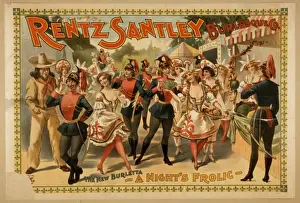 Burlesque Prints: Rentz Santley Burlesque Co