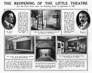 Rebuilding Gallery: Reopening of the Little Theatre, 1920