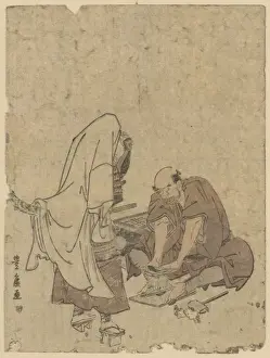 Repairing Ushiwakamarus high clogs (takageta)