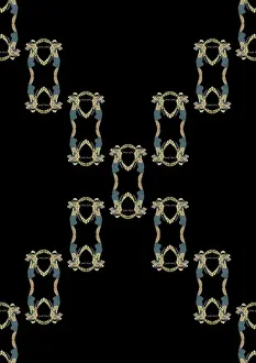 Repeating Pattern - Art Deco Woman