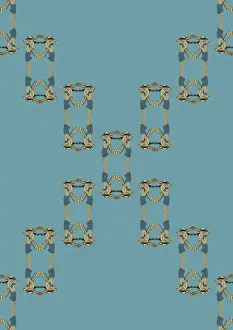Repeating Pattern - Art Deco Woman