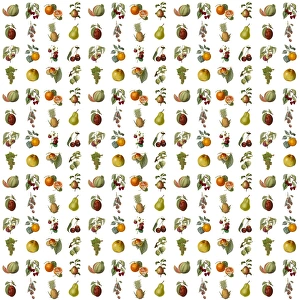 History Repeats Itself Gallery: Repeating Pattern - Assorted Fruit
