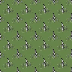 Replication Prints: Repeating Pattern - Bicycles