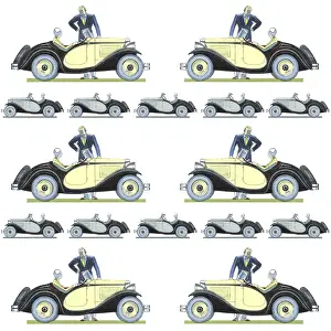 Repeating Pattern - Car / Motoring