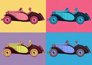 Repeating Pattern - Car / Motoring