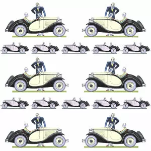 Images Dated 2nd June 2016: Repeating Pattern - Car / Motoring