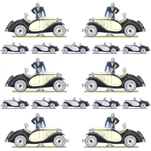Images Dated 2nd June 2016: Repeating Pattern - Car / Motoring
