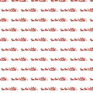 Repeating Pattern - Father Christmas and Reindeer