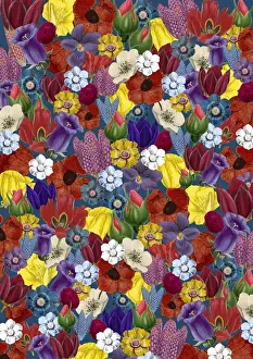 Repeating Pattern - Floral Assemblage