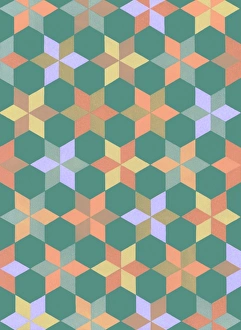 Images Dated 10th July 2017: Repeating Pattern - geometrical stars