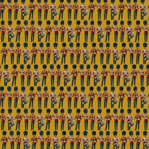 History Repeats Itself Gallery: Repeating Pattern - guardsmen, yellow
