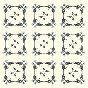 Repeating Pattern - Pigeons