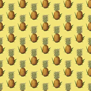 History Repeats Itself Prints: Repeating Pattern - Pineapples