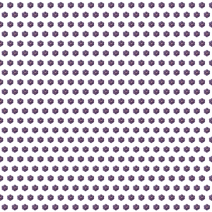 Images Dated 29th April 2016: Repeating Pattern - Purple Flowers - Circles