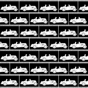 Images Dated 29th April 2016: Repeating Pattern - Sports car