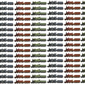 Repeating Pattern - Steam Engines