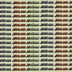 Repeating Pattern - Steam Engines