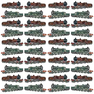 Repeating Pattern - Steam Engines