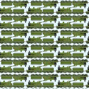 Repeating Pattern - Train / Steam Engine